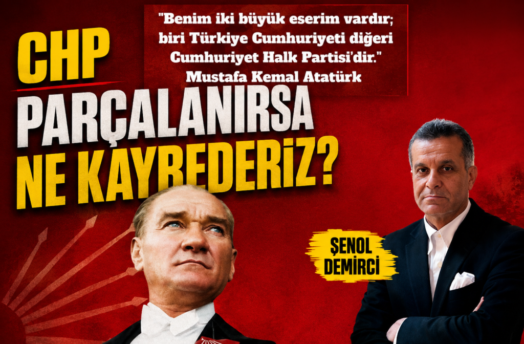 CHP parçalanırsa ne kaybederiz!